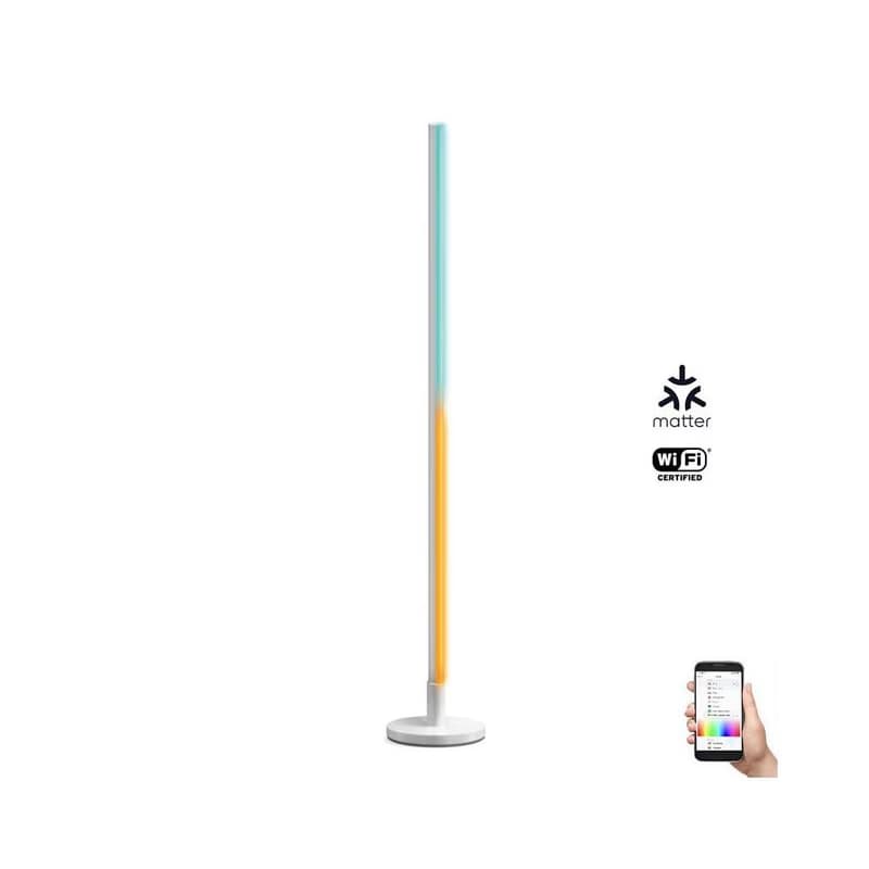 WiZ - LED RGBW Stmievateľná stojacia lampa POLE LED/13W/230V 2200-6500K Wi-Fi 871951455437501 1