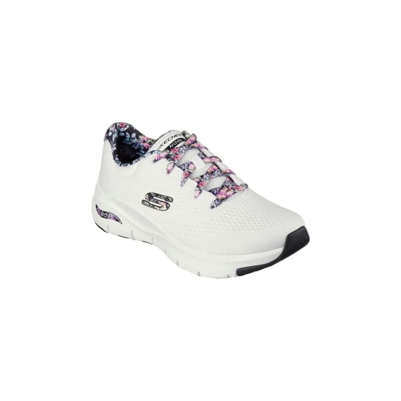 Dámska rekreačná obuv SKECHERS Arch Fit First Blossom white multi 1