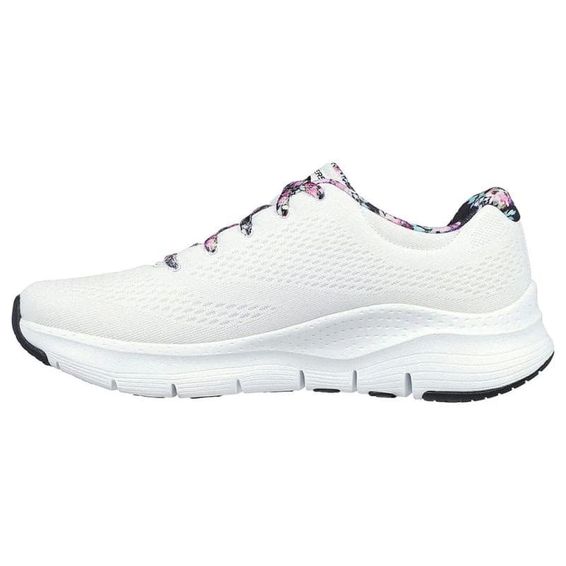 Dámska rekreačná obuv SKECHERS Arch Fit First Blossom white multi 3