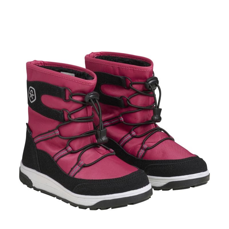 Dievčenské vysoké zimné topánky COLOR KIDS Boots W. String & Stopper, vivacious 2