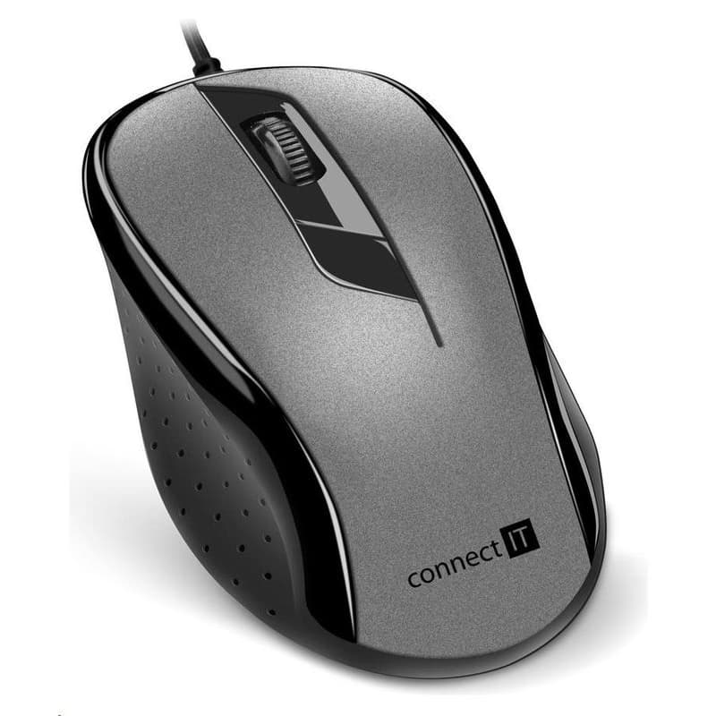 CONNECT IT Optická myš, USB, sivá 1