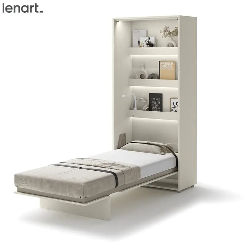 Dig-net nábytok Sklápacia posteľ Lenart BED CONCEPT BC-03 kašmír | 90 x 200 cm
