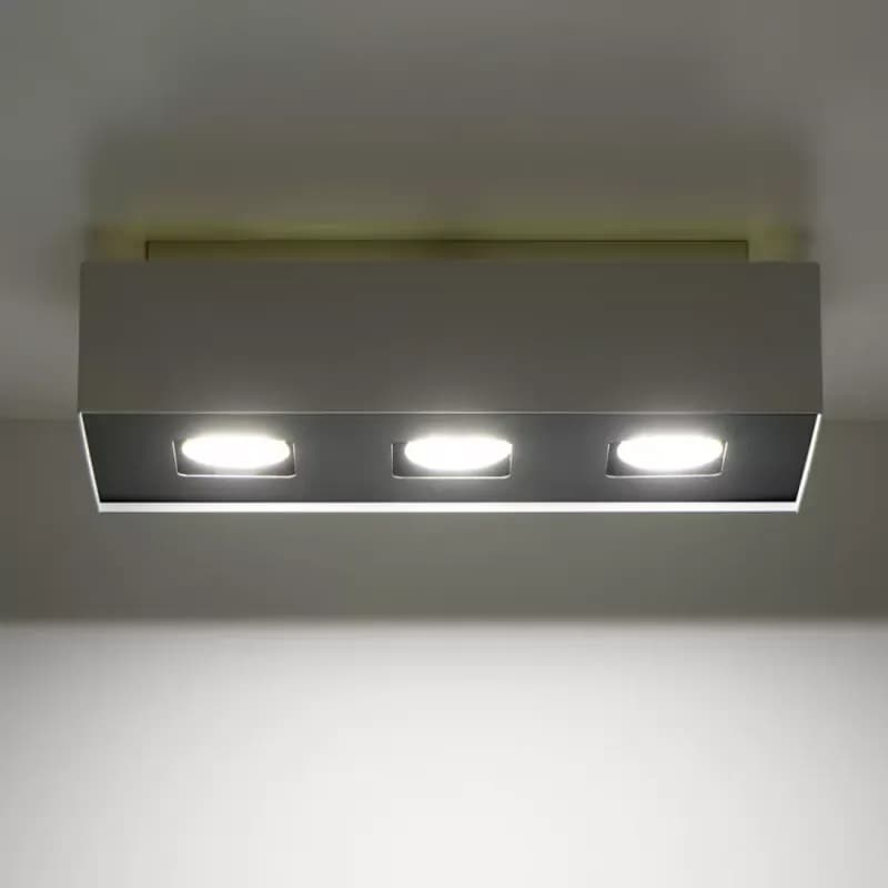 Stropná Lampa Atlanta 3 WHITE A-068