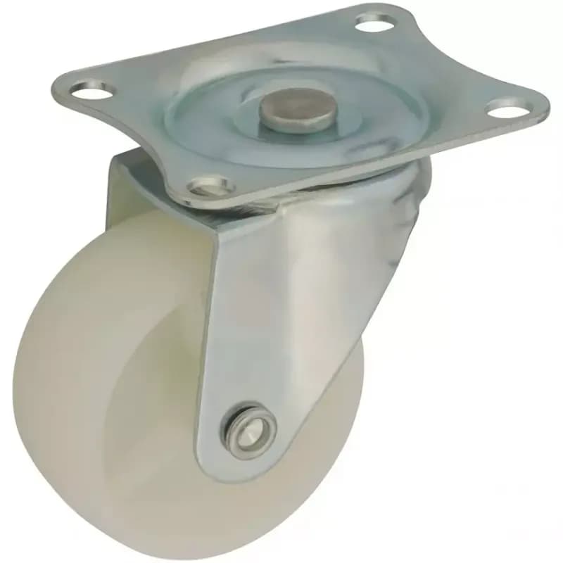 Nábytkové polyamidové koliesko 50 mm/50 kg, otočná doska 1