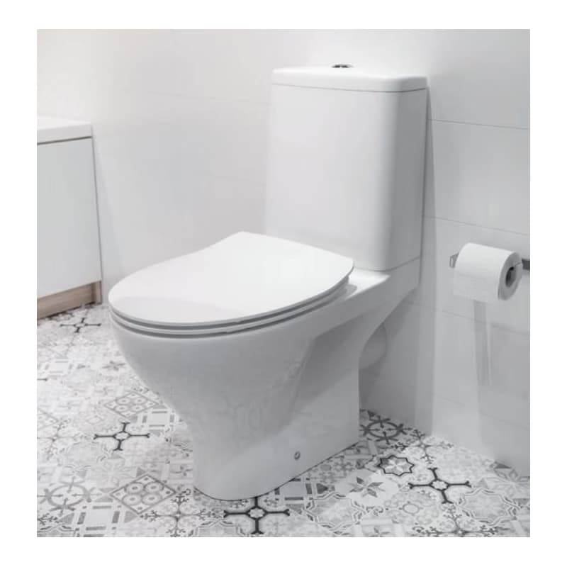 CERSANIT - WC KOMBI MODUO 43 cm 671 011 3/5 CLEAN ON, SEDADLO SLIM DUROPLAST-SOFT CLOSE K116-032 4