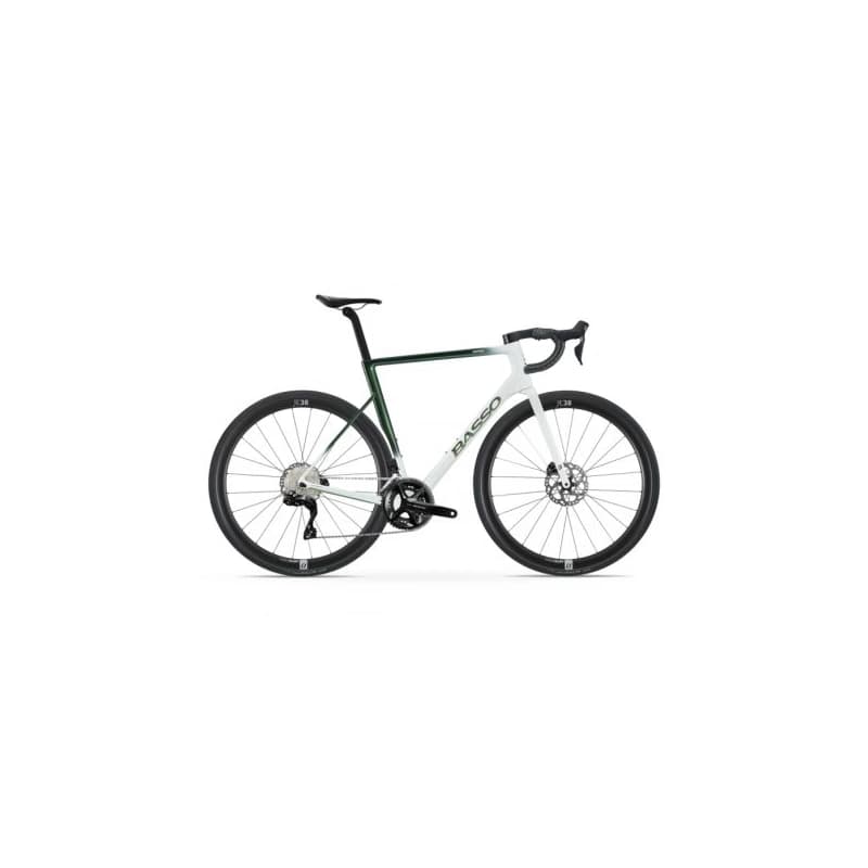 Cestný bicykel BASSO Astra disc, Shimano 105 Di2, Microtech RE38, pop green 1