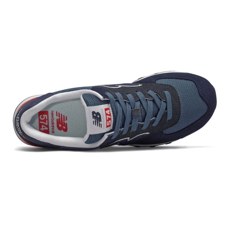 Pánska vychádzková obuv NEW BALANCE ML574EAE M navy red 2