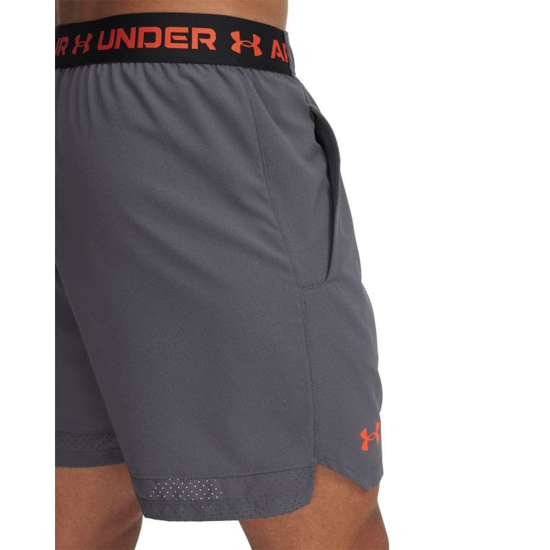 Pánske tréningové kraťasy UNDER ARMOUR UA Vanish Woven 6in Shorts-GRY 4