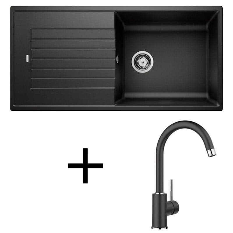 Blanco set Zia XL 6 S + Mida silgranit čierna 1