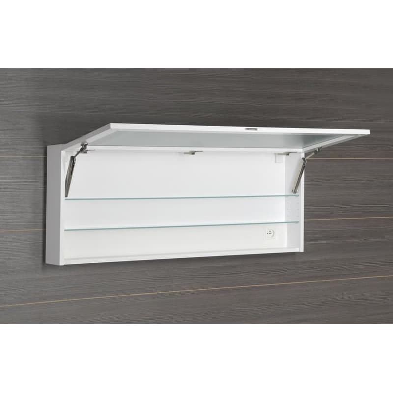 SAPHO - CLOE galérka s LED osvetlením, 120x50x18cm, biela CE120-0030 5