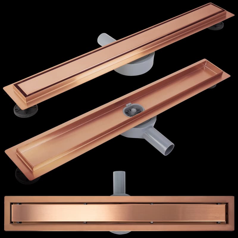 REA - Odtokový žľab Neox pre Brushed Copper 90 REA-G4803