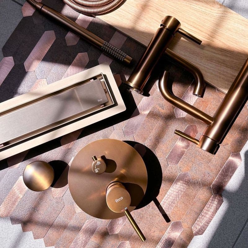 REA - Odtokový žľab Neox pre Brushed Copper 90 REA-G4803 6