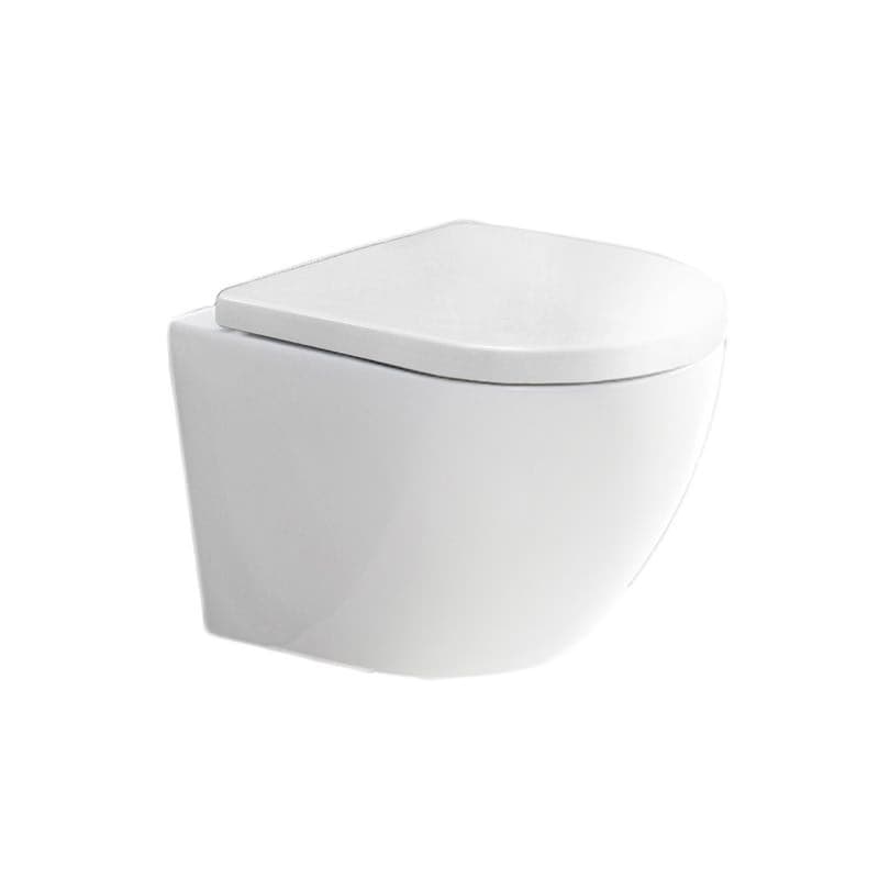 Mereo WC závesné kapotované, RIMLESS, 490x370x360, keramické, vr. sedátka CSS126 VSD82S2
