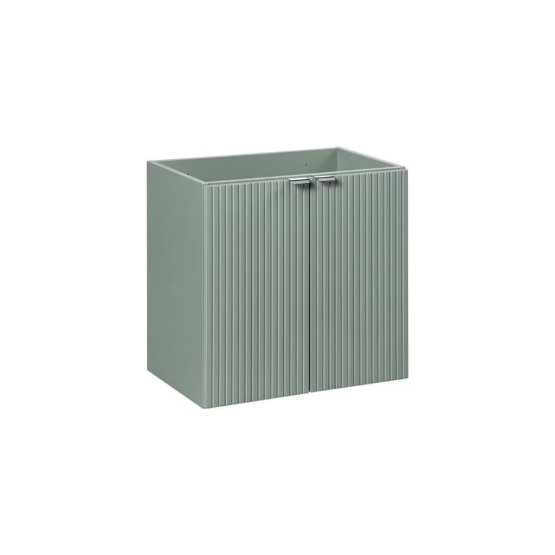 ArtCom Kúpeľňová skrinka s doskou LINE Reed Green D60/2 | 60 cm 5