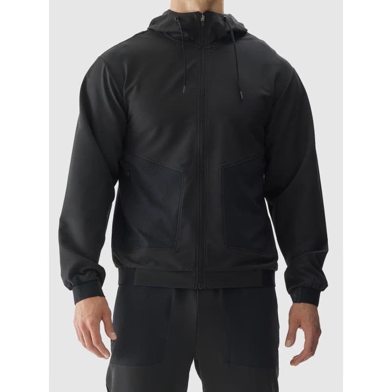 Pánska tréningová bunda 4F SWEATSHIRT FNK-WAW24TFSWM394-22S-ANTHRACITE 6