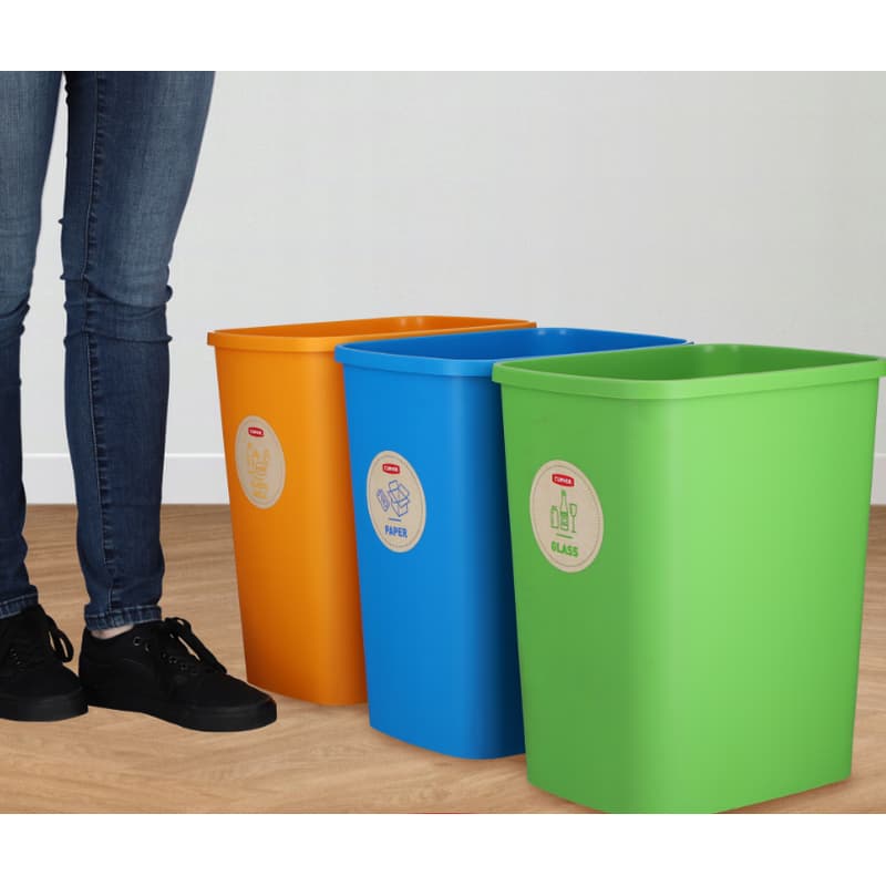 CURVER Set košov na triedený odpad ECO Friendly 3x25L 1