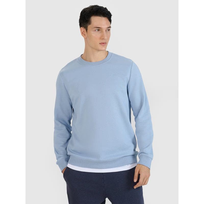 Pánska mikina 4F SWEATSHIRT M1622-34S-LIGHT BLUE 2