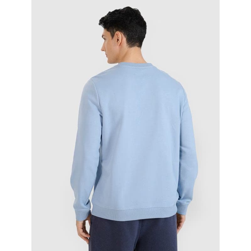 Pánska mikina 4F SWEATSHIRT M1622-34S-LIGHT BLUE 3
