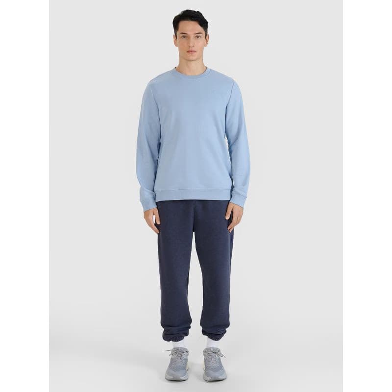 Pánska mikina 4F SWEATSHIRT M1622-34S-LIGHT BLUE 4