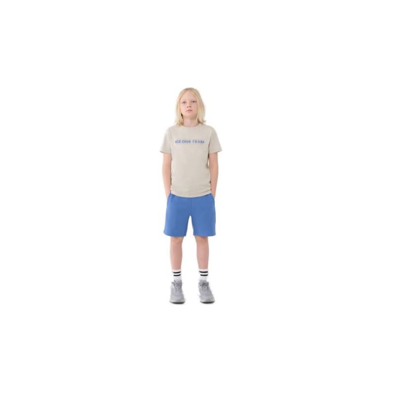 Chlapčenské teplákové kraťasy 4F JUNIOR SHORTS CAS M600-34S-LIGHT BLUE