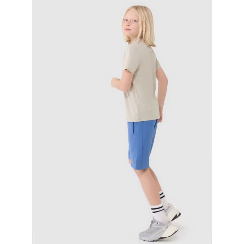 Chlapčenské teplákové kraťasy 4F JUNIOR SHORTS CAS M600-34S-LIGHT BLUE 4