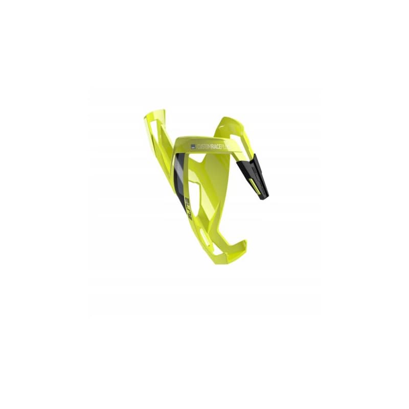 Košík na fľašu na bicykel ELITE CUSTOM RACE PLUS yellow-black shiny