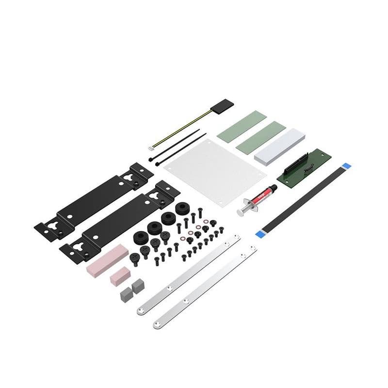 AKASA Plato RC/UCFF 4" x 4"/Čierna 3