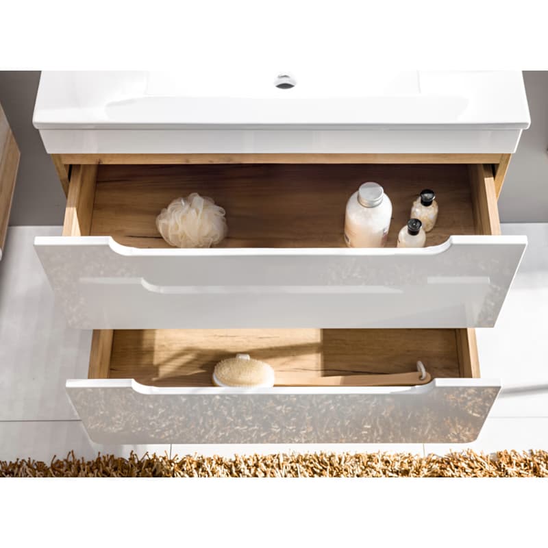 ArtCom Kúpeľňová skrinka s umývadlom ARUBA White U60/1 | 60 cm 6