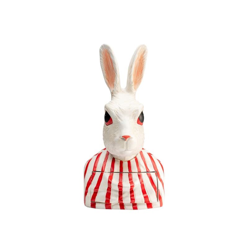Coach Bunny dekoračná soška biela 47 cm
