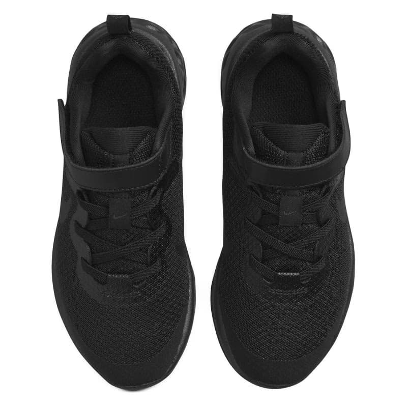 Detská športová obuv (tréningová) NIKE Revolution 6 black black dark smoke grey 3