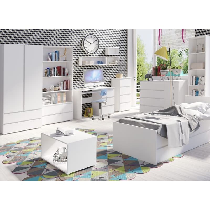 ArtMadex Konferenčný stolík COSMO C10 | biela 2