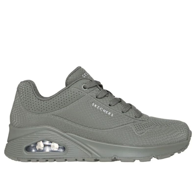 Dámska rekreačná obuv SKECHERS Uno Shiny scale W olive 2