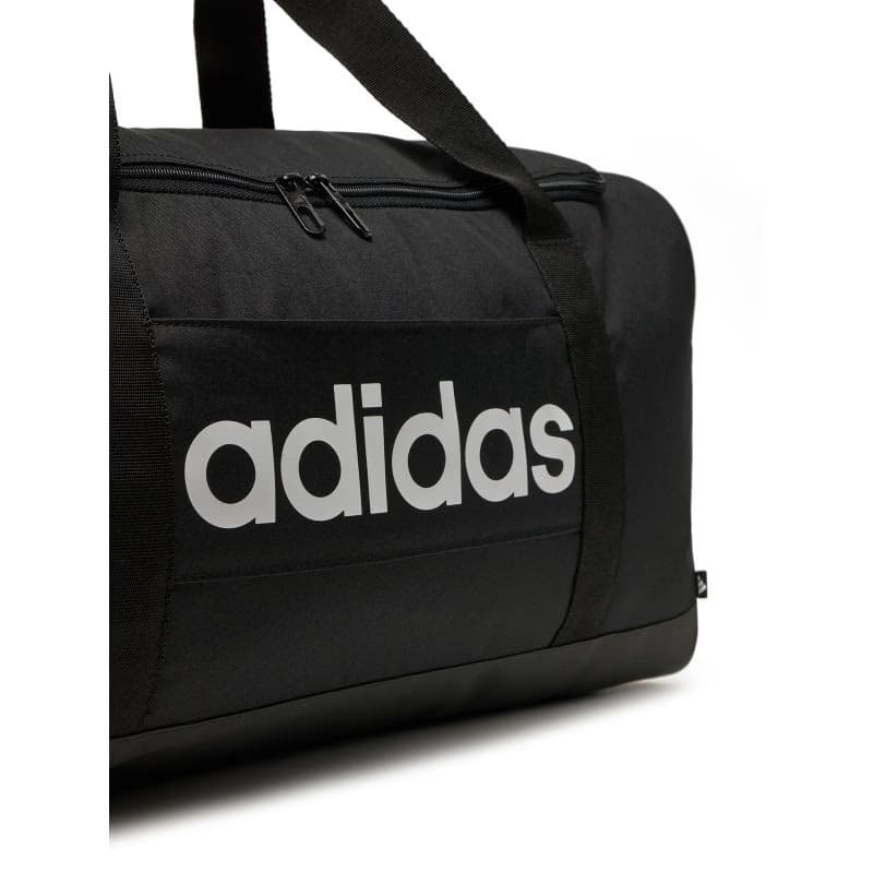Cestovná taška ADIDAS LINEAR DUFFEL M BLACK BLACK WHITE 6