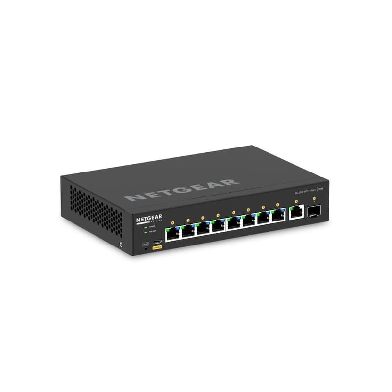 NETGEAR 10PT M4250-9G1F-POE+ MANAGED SWCH 3