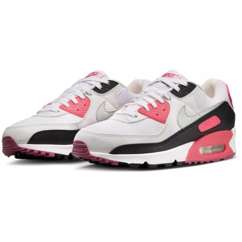 Dámska vychádzková obuv NIKE Air Max 90 white light silver aster pink black 2
