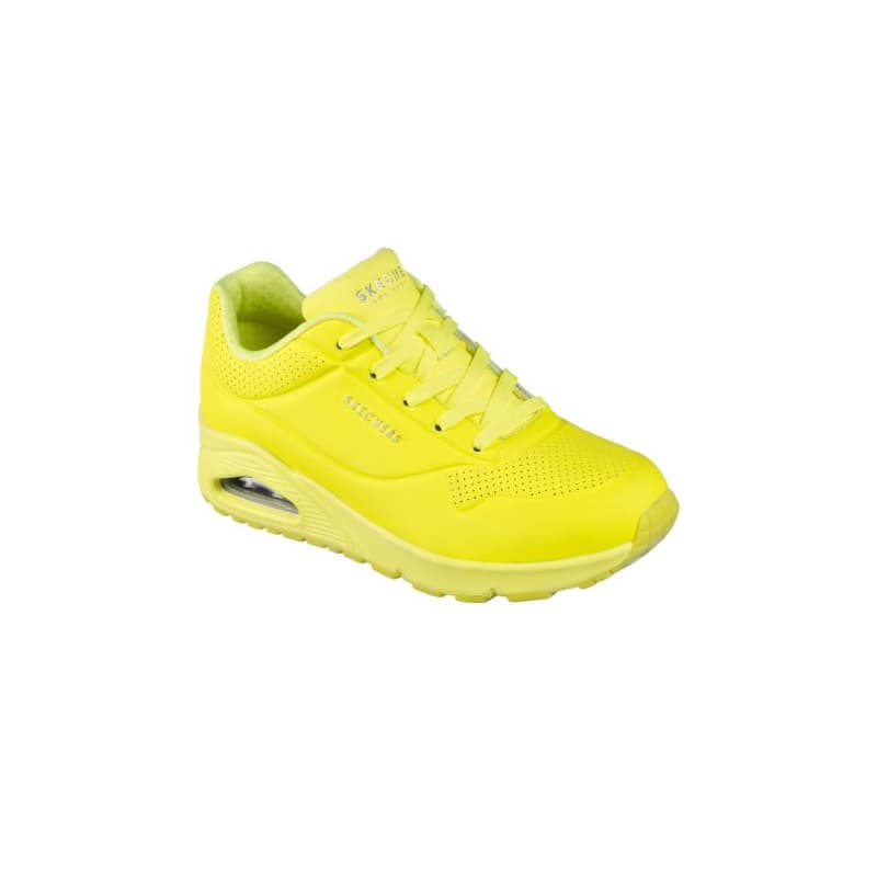 Dámska rekreačná obuv SKECHERS Uno Night Shades neon yellow