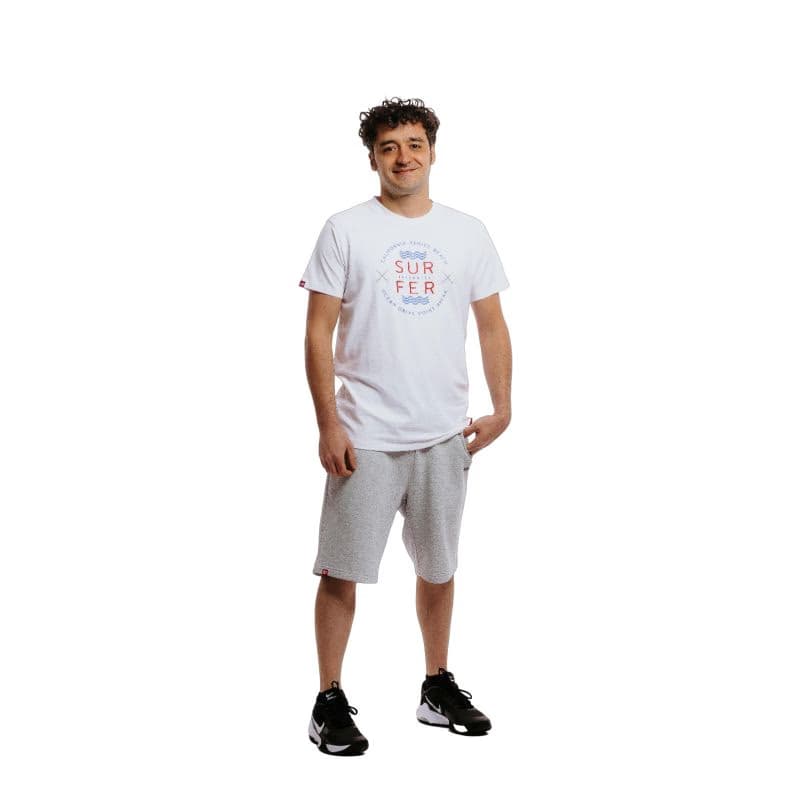 Pánske tričko s krátkym rukávom AUTHORITY T-SURFER M white 3