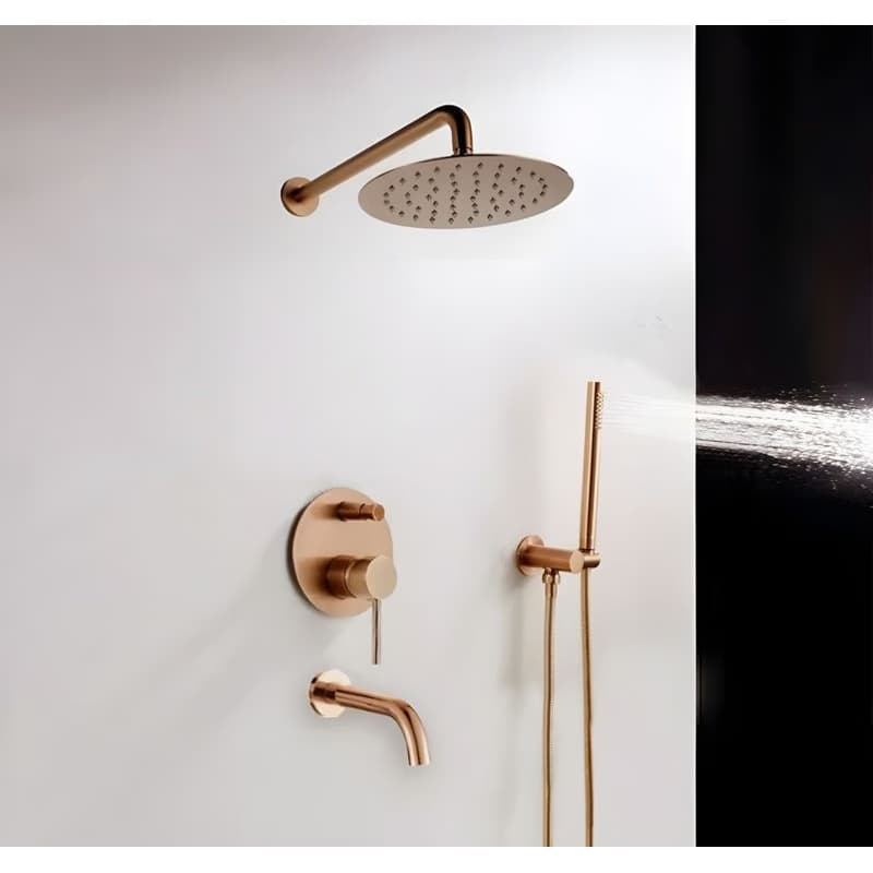 REA - Podomietková kúpeľňová sada LUNGO Copper + BOX REA-P7998 2