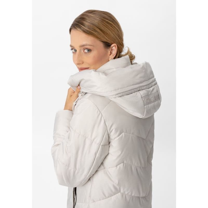 Dámska bunda VOLCANO J-CELESTE-101-CREAM 4