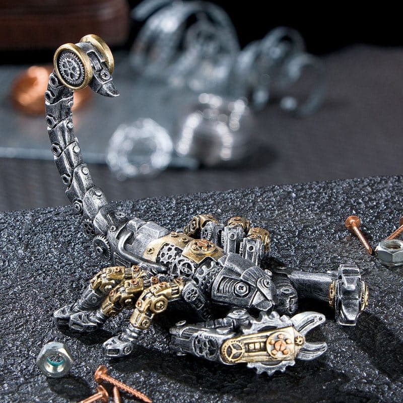 Steampunkový mechanický škorpión "Steampunk scorpio" 1