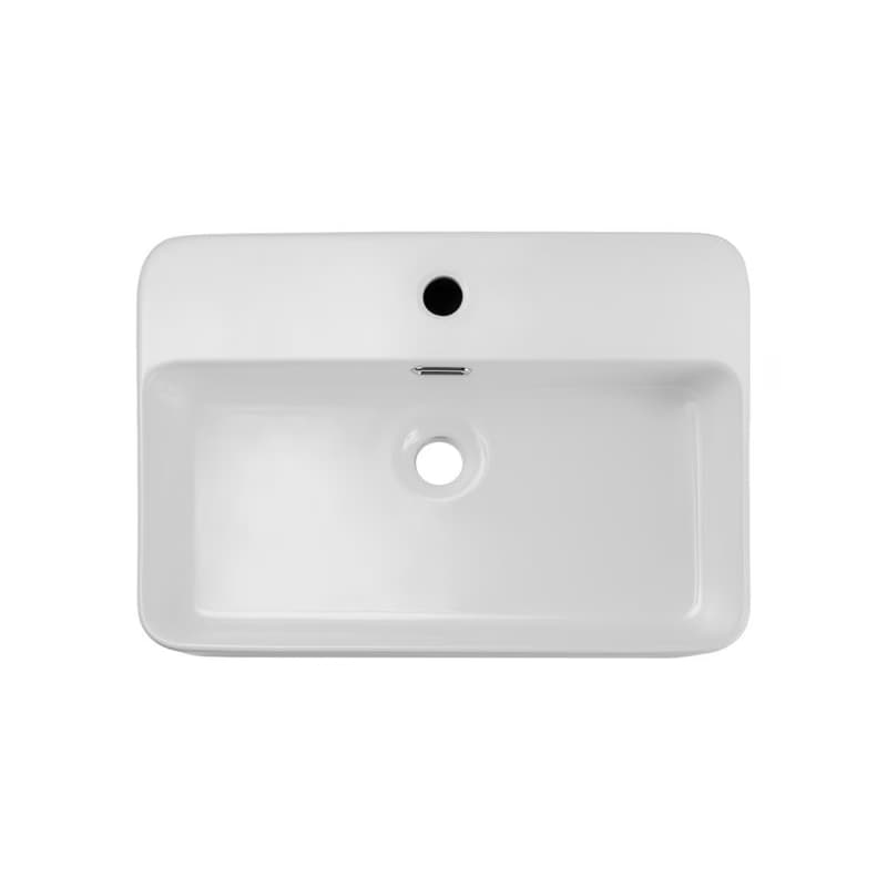 ArtCom Keramické umývadlo TRUST 2 E-6282 | biely lesk 55 cm 3