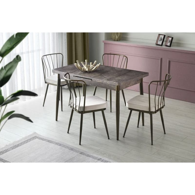 Extendable Dining Table Ay - 1181 1