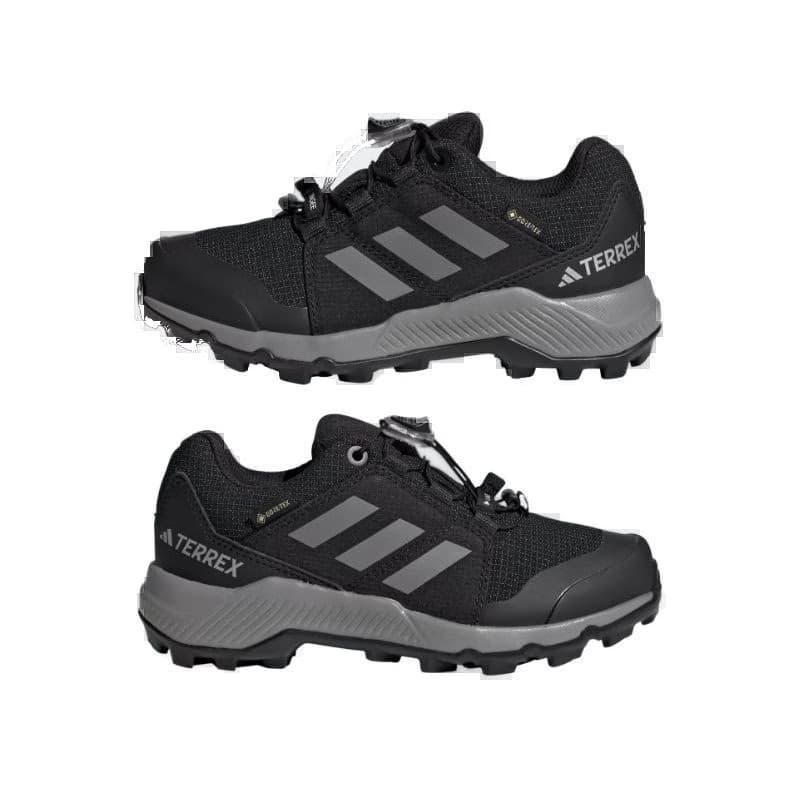 Juniorská nízka turistická obuv ADIDAS TERREX GTX K CBLACK GRETHR CBLACK 5