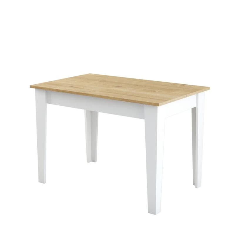 Kuchynský stôl Kiev 512 - White, Oak 2