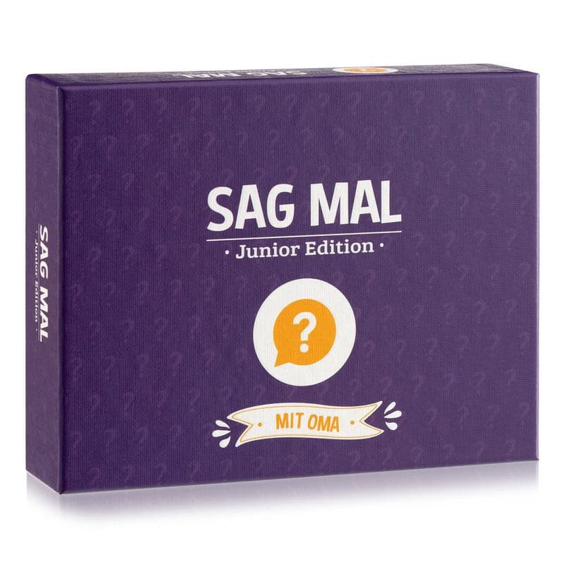 Spielehelden Sag mal... mit Oma - Junior Edition spoznávacia hra 100+ otázok Počet hráčov:  2+ Vek: od 8 rokov 1