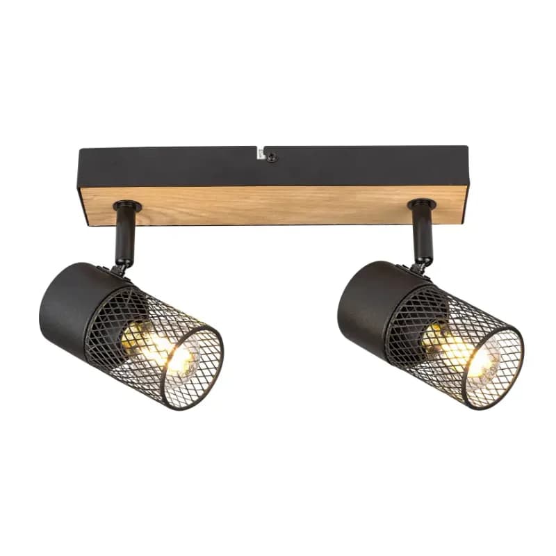 Stropné bodové svietidlo METTA E14 2XMAX 40W LS2