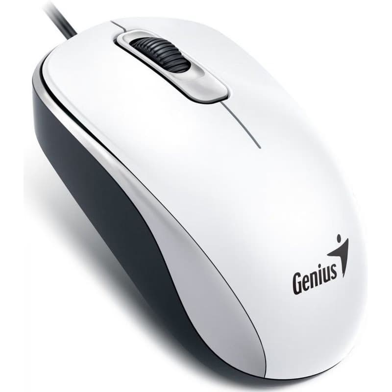 GENIUS myš DX-110, drôtová, 1000 dpi, USB, biela 2