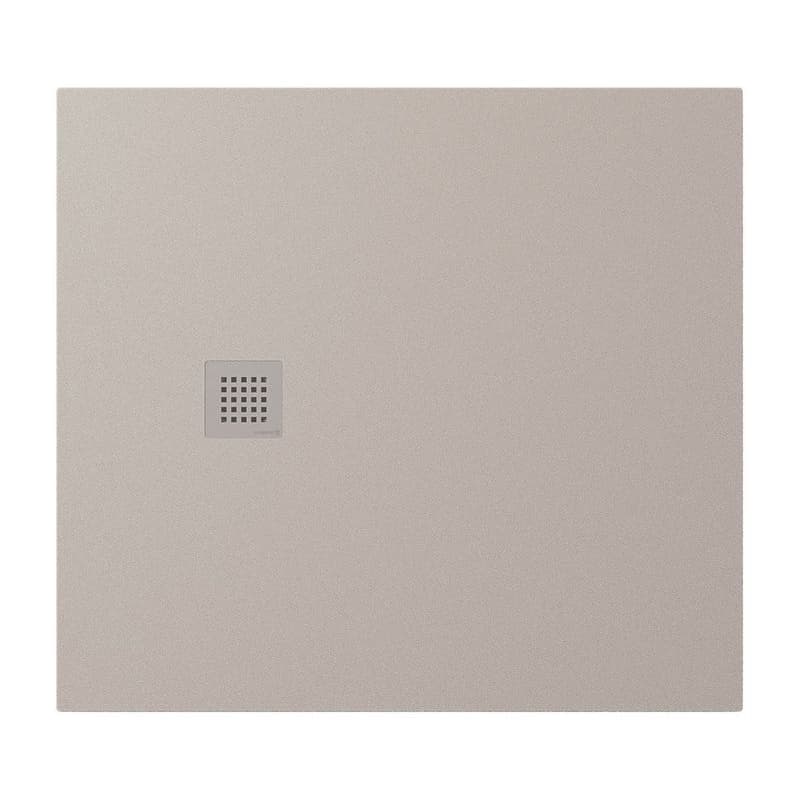 POLYSAN - TRENECA sprchová vanička z liateho mramoru s možnosťou úpravy rozmeru 110x100cm, béžová matná 84312.81