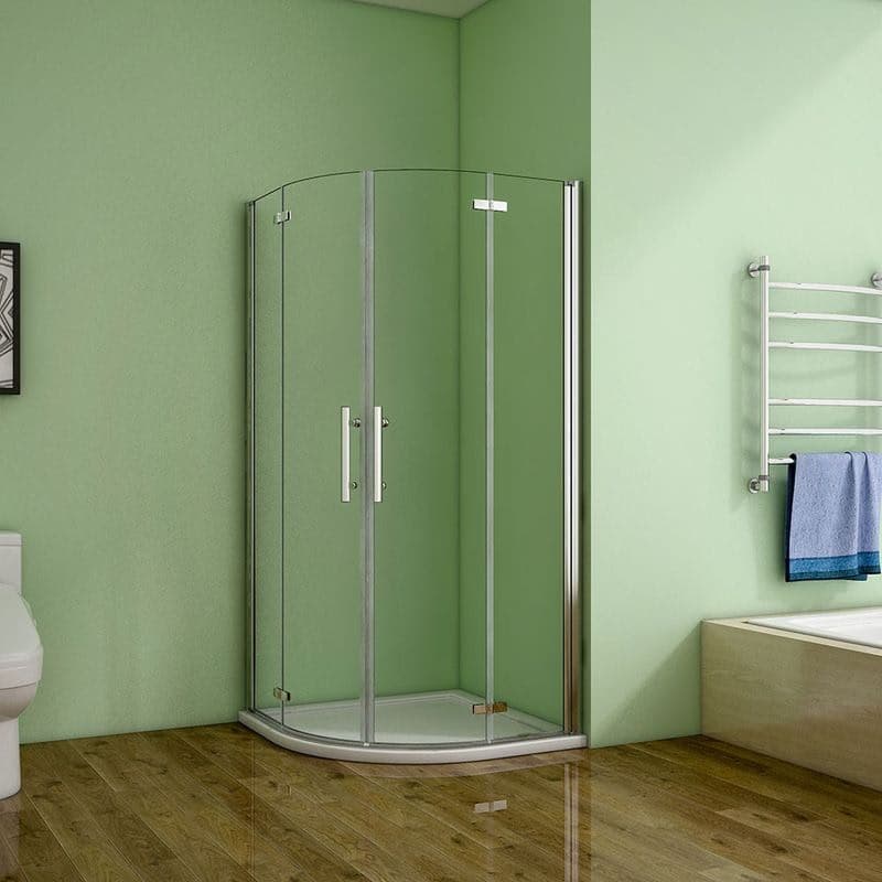 H K - Štvrťkruhový sprchovací kút MELODY S4 80 cm s dvojkrídlovými dverami SE-MELODYS480 1