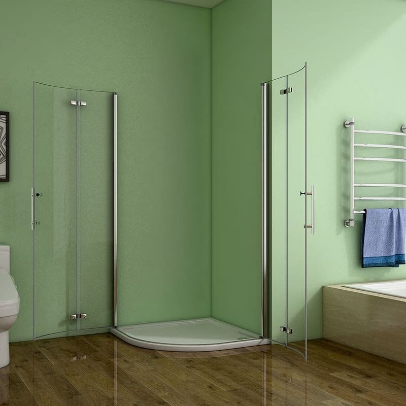 H K - Štvrťkruhový sprchovací kút MELODY S4 80 cm s dvojkrídlovými dverami SE-MELODYS480 3